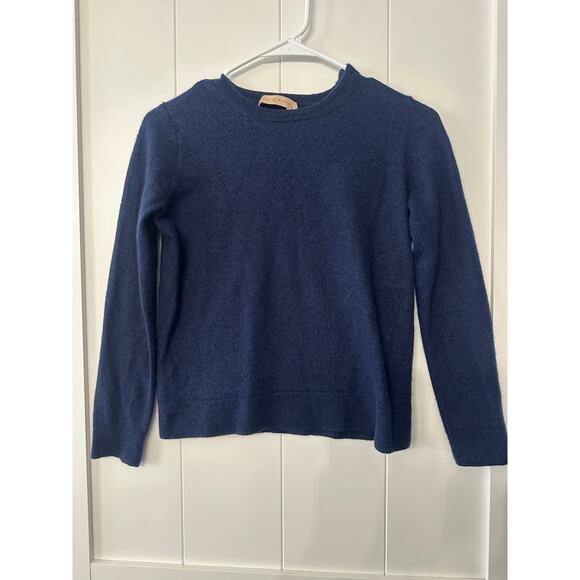 Tory Burch Sweaters - Tory Burch cashmere sweater in Navy size small petite